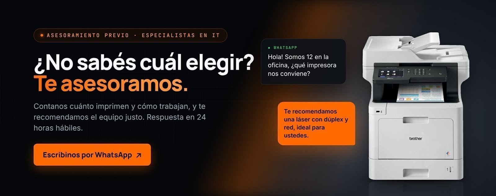 Asesoramiento antes de comprar